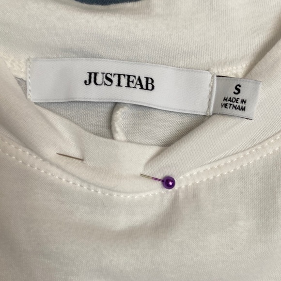 JUSTFAB Dress-NWT-Young Women Sz-S- Versatile White Beach/Pool/Robe/Coverup/Maxi - Picture 2 of 12